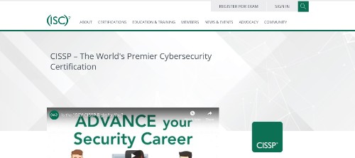 ISC2 CISSP Certification