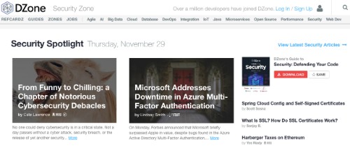 DZone Security Spotlight