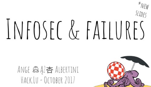 Infosec & failures