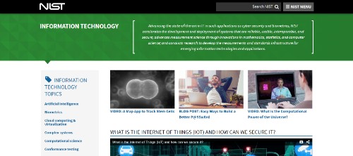 Information Technology Portal (National Institute of Standards and Technology) 