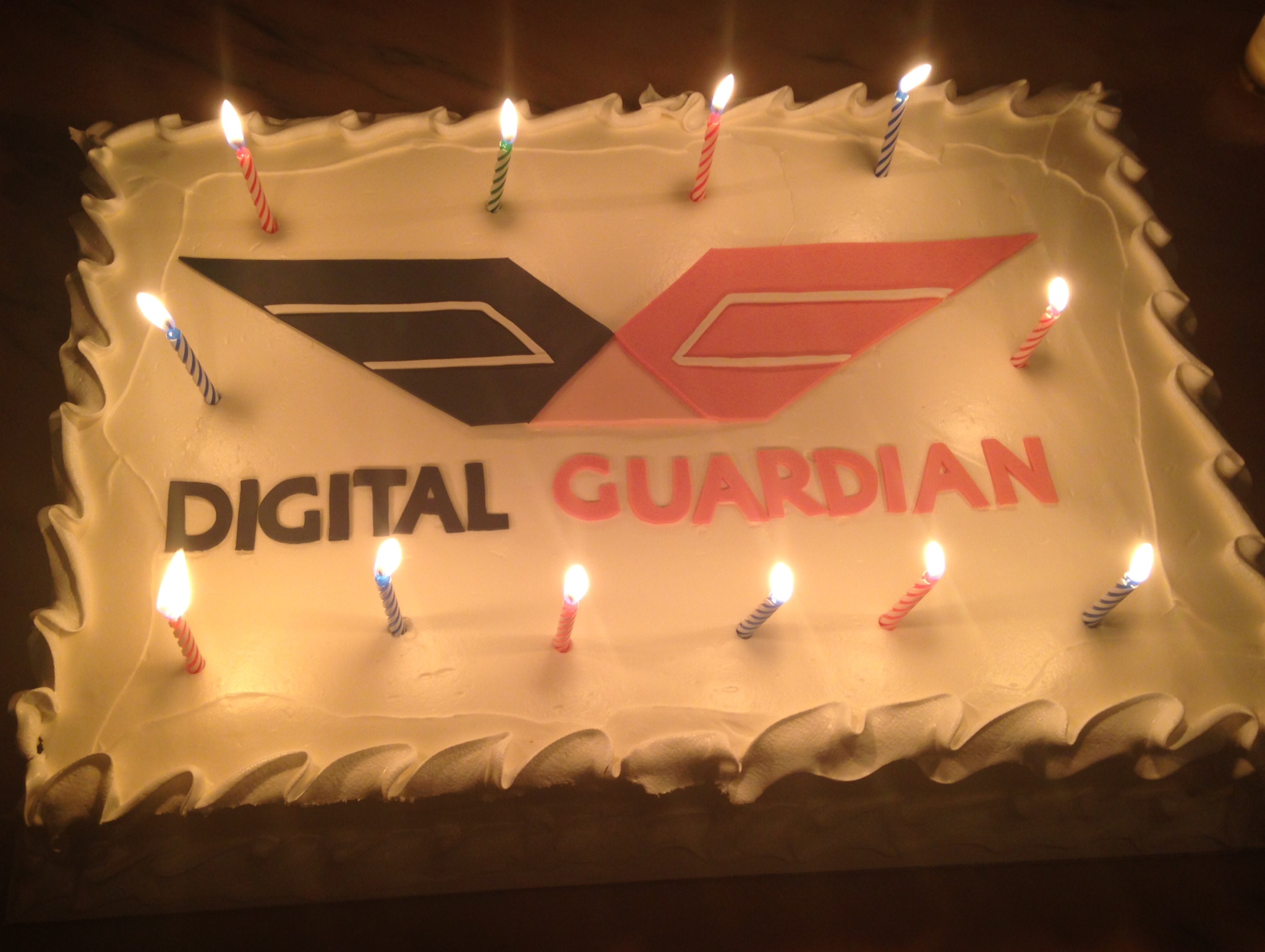 Digital Guardian Cake